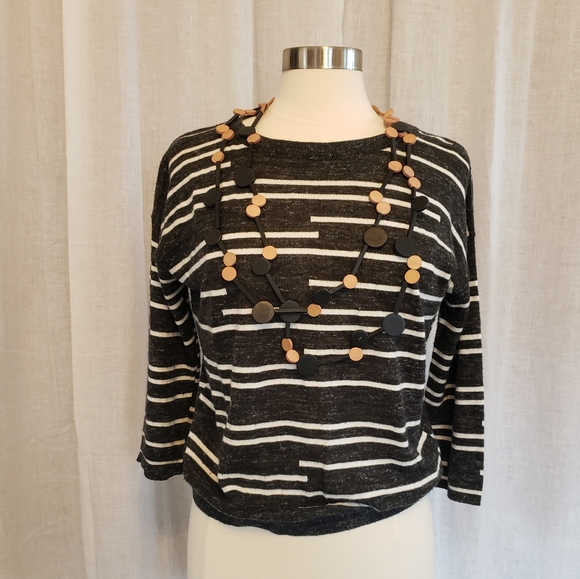 Anthropologie linen sweater - La Fee Verte - Picture 6 of 7